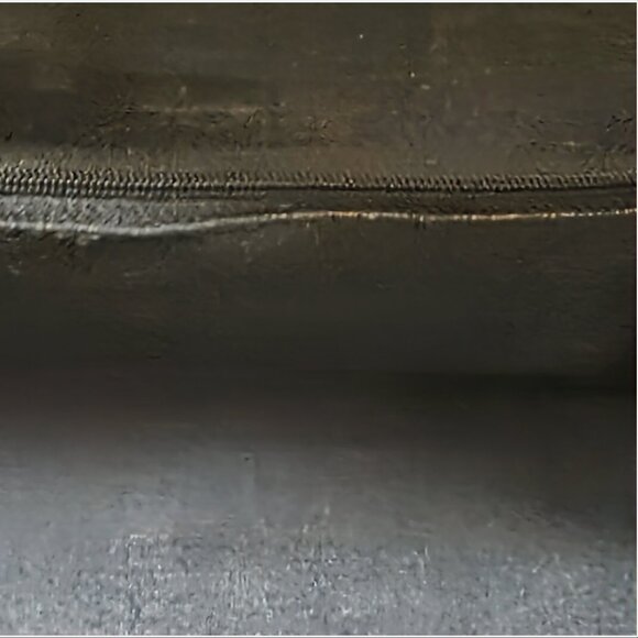 Vintage Shantiniketan Leather 2-Pc Bundle: Elephant Bag & Wallet - Good Luck - Picture 6 of 8